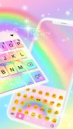 الكيبورد Rainbow Colors screenshot 1