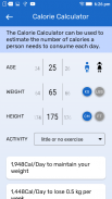 BMI Calculator & Ideal Weight - Calorie Calculator screenshot 2