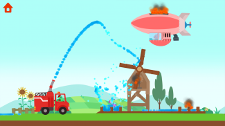 Dinosaur Fire Truck: for kids screenshot 3