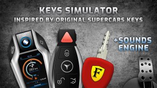 Keys simulator and cars sounds screenshot 0