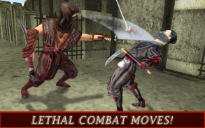 النينجا المحارب قاتل 3D screenshot 5