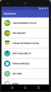Indian Rail Train Info IRCTC screenshot 0
