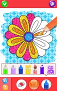 Glitter Flowers Coloring Book screenshot 14