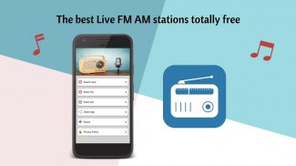 Radio FM AM Free Music Stations screenshot 4