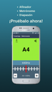 AfinApp – Afinador y Metrónomo screenshot 10