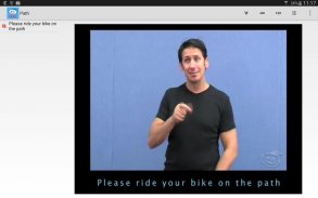 RIDBC Auslan Tutor screenshot 1