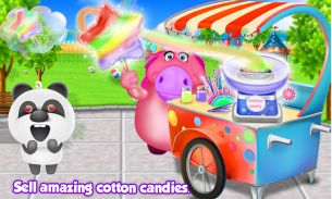 Mr. Fat Unicorn Cotton Candy Maker! DIY Cooking screenshot 6