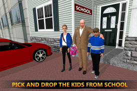 Virtual Grandpa Simulator Happy Family Games screenshot 1