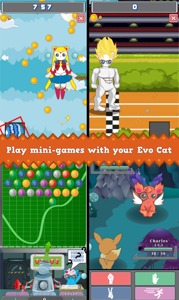 Free][Game] KonekoMon - A Tamagotchi Cat Game