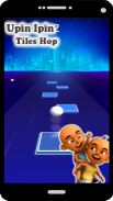 Upin Ipin Cover Magic Tiles Hop screenshot 1