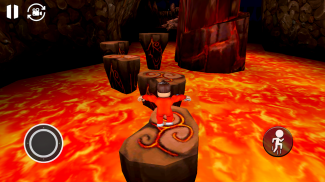 Lava Prison Escape: Obby Run screenshot 2