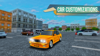 E30 Old Car Parking Simulation screenshot 1
