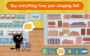 Kid-E-Cats: Grocery Store & Cash Register Games screenshot 11