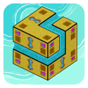 Cube Line Puzzle Icon