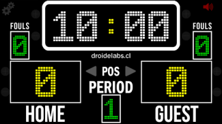 Basketball Scoreboard screenshot 2