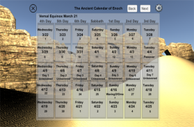 The Ancient Enoch Calendar screenshot 1