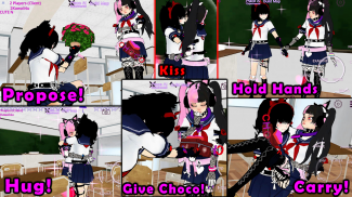 SchoolGirl AI 3D Anime Sandbox screenshot 1