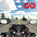 VR Highway Traffic Bike Racer Icon