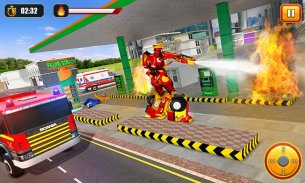 Firefighter Robot Rescue Hero screenshot 6