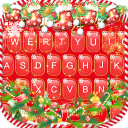 Red Christmas Keyboard Theme Icon