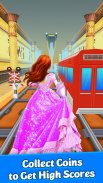 Running Princess Subway : Ice Princess Runner screenshot 1