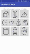 Volume Calculator:Cube Prism Sphere Cylinder Cone screenshot 6