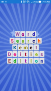 Word Search Kemet Deities Edition screenshot 1