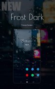Frost Dark EMUI 5/8 Theme screenshot 0