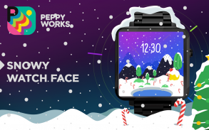 Snowy Watch Face screenshot 1