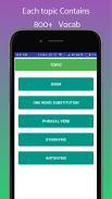 ENGLISH VOCAB QUIZ screenshot 2