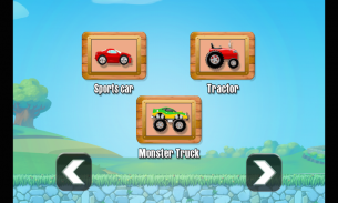 Anak mobil bukit Racing Game-balita mengemudi screenshot 1