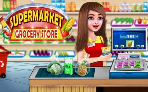 सुपरमार्केट शॉपिंग कैश रजिस्टर: कैशियर गेम्स screenshot 1