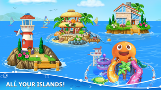 Costruisci casa e isola. Giochi per bambini. screenshot 6