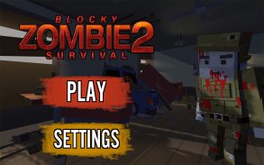 Blocky Zombie Survival 2 screenshot 3