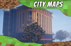 City maps for MCPE. Modern city map. screenshot 2