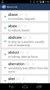 SAT Vocabulary screenshot 1