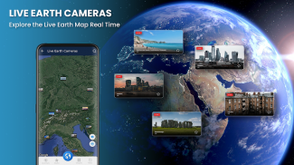 Live Earth Cam HD - Webcam, Vista satellitare screenshot 4