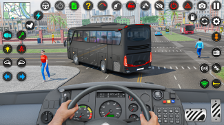 Bus Simulator - 3D Bus Game screenshot 2