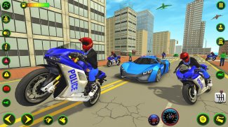 Police Plane Transporter Jogo screenshot 1