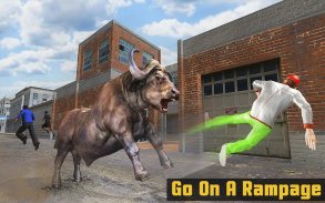 Super X Robot VS Angry Bull Attack Simulator screenshot 9