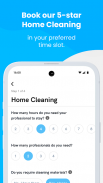 Justmop: Home Cleaning Services & Part-Time Maids screenshot 2