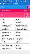 English Czech Dictionary screenshot 3