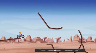 极限飞车 - 很棒的摩托车特技挑战竞速游戏 screenshot 0