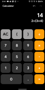 Calculator 💻➗➕➖ Simple and light with undo / redo screenshot 1