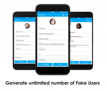 Fake Users - Easily Fill the Annoying Forms screenshot 3