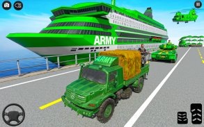 Army Vehicle Transporter Truck screenshot 3