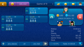 Sevens LiveGames online screenshot 3