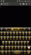 Dusk Gold Emoji Keyboard screenshot 6