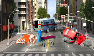 Ambulance Rescues Driving Game screenshot 1