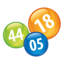 Lottery Ticket Numbers Icon